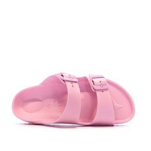 Sandales Roses Fille Birkenstock Birkenstock Arizona vue 3