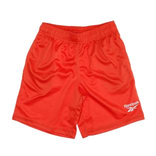 Short de Basketball Rouge Enfant Reebok pas cher