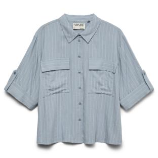 Chemise Bleu Femme Vero Moda Awryder vue 0