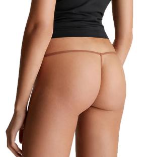 String Marron Femme Calvin Klein Jeans Thong vue 2