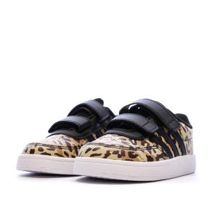 Baskets Noire/Marron Fille Adidas Breaknet vue 6