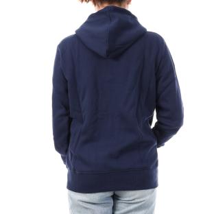 Sweat Zippé Marine Femme Von Dutch SLIGN vue 0