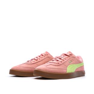 Baskets Roses/Jaunes Homme Puma Club vue 0