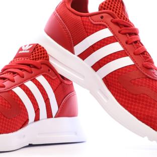 Baskets Rouges Garçon Adidas Multix vue 7