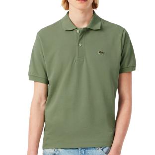 Polo Vert Pale Homme Lacoste L1212 pas cher