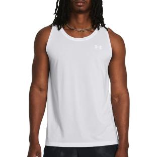 Débardeur Blanc Homme Under Armour Launch pas cher