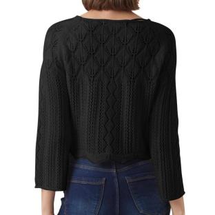Pull Noir Femme Femme Vero Moda Ginger vue 2