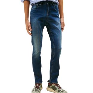 Jean Droit Bleu Homme Tommy Hilfiger Scanton vue 0