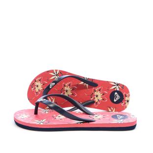 Tongs Rose à fleurs Fille Roxy The Sea Penhat pas cher