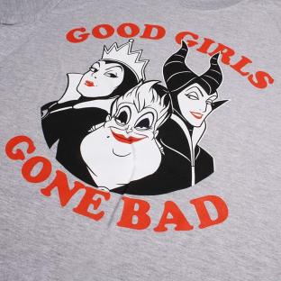 T-Shirt Gris Femme Disney Goodgirls Gone Bad vue 0