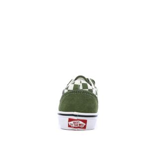 Baskets Kaki Enfant Vans Old Skool vue 3