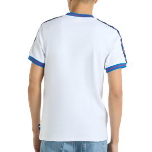 T-shirt Vintage Blanc/Bleu Homme Umbro Tape Regale vue 2