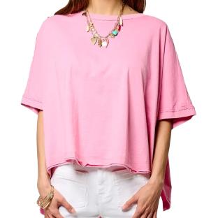 T-shirt Rose Femme Kaporal Vison pas cher