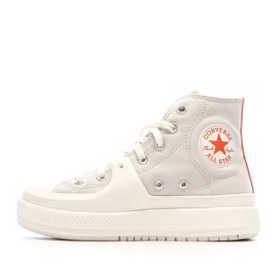 Baskets Blanches Homme Converse All Star Construct pas cher