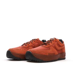 Baskets Oranges Femme Nike Air Force 1 Wild vue 6