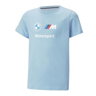 T-shirt Bleu Ciel Garçon Puma Bmw Mms Kids pas cher