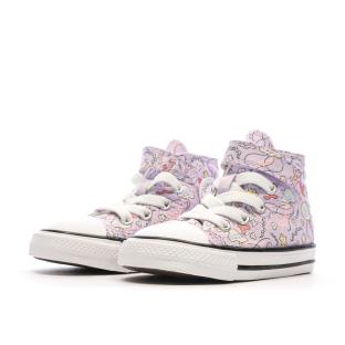 Baskets Mauve Garçon/Fille Converse Chuck Taylor All Star vue 6