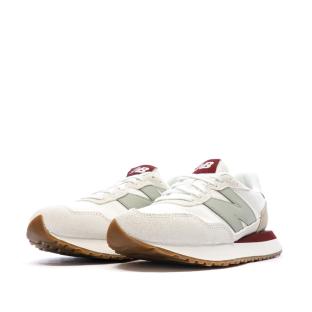 Baskets Beiges/Vertes Femme New Balance 237 vue 6