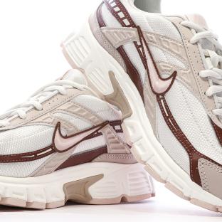 Baskets Blanches/Roses Femme Nike Initiator vue 7