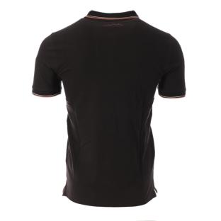 Polo Noir Homme Teddy Smith Pasian 2 vue 2