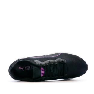 Chaussures de sport Noir/Violet Homme Puma Softride Cruise vue 4