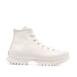 Baskets Blanches Femme Converse All Star Lugged A03705C vue 2