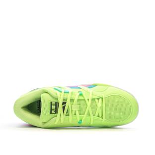 Chaussures de basketball Vert/Rose Homme Puma TRC Blaze Court Daytona vue 4