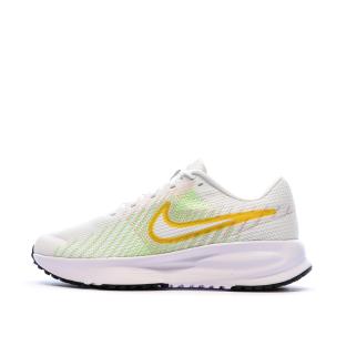 Baskets Blanches/Jaunes Homme Nike Run Defy pas cher