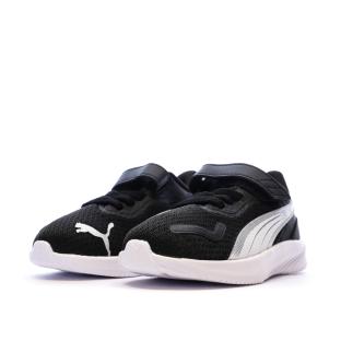Baskets Noires/Blanches Garçon Puma Pounce vue 0