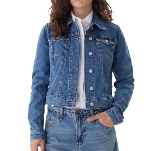 Veste en Jean Bleu Femme Tommy Hilfiger Vivianne vue 0