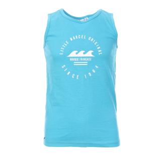 Débardeur Turquoise Garçon Little Marcel pas cher