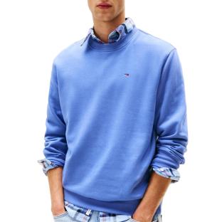 Sweat Bleu Homme Tommy Hilfiger Reg Flag Crew vue 0