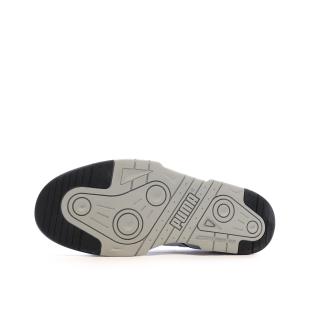 Baskets Blanc/Violet Homme Puma Slipstream Bball vue 5