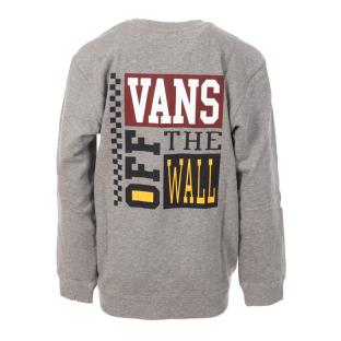 Sweat Gris Garçon Vans Fleece vue 2
