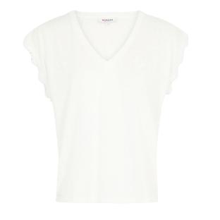 T-shirt Blanc Femme Morgan DECUME vue 0
