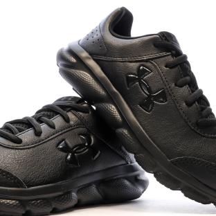 Baskets Noires Garçon Under Armour Assert 8 vue 7