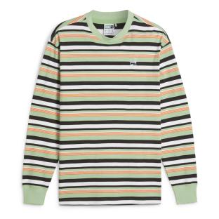 Pull Noir/Vert/Orange Homme Puma Downtown vue 0