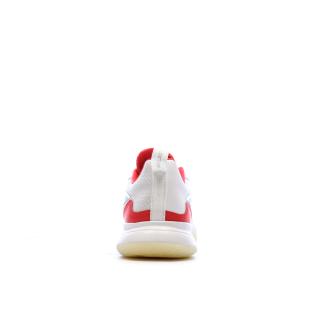 Chaussures de Tennis Blanc/Rouge Femme Adidas Avaflash vue 0