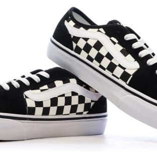 Baskets Noires/Blanches Homme Vans Filmore vue 7