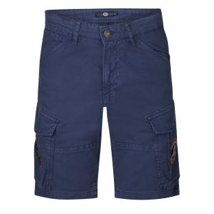 Short Cargo Bleu Homme Petrol Industries SHO509 pas cher