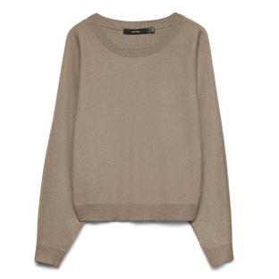 Pull Marron Femme Vero Moda Happyglitter Batwing pas cher