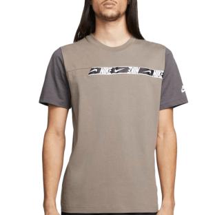 T-shirt Marron Homme Nike M Nsw Repeat pas cher