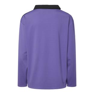 Polo Violet/Noir Femme Pieces Feng vue 2
