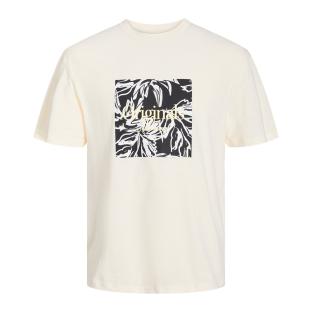 T-shirt Beige Garçon Jack & Jones Branding pas cher