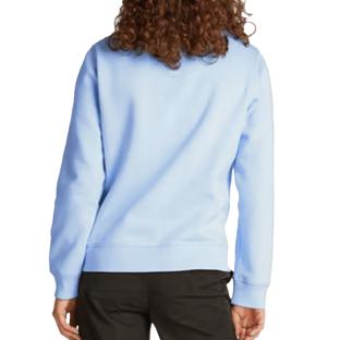 Sweat Bleu Clair Femme Tommy Hilfiger Flag Crew vue 2