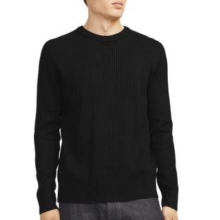 Pull Noir Homme Jack & Jones Perfect vue 0
