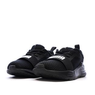 Baskets Noir Garçon Puma Puma Wired Run vue 6