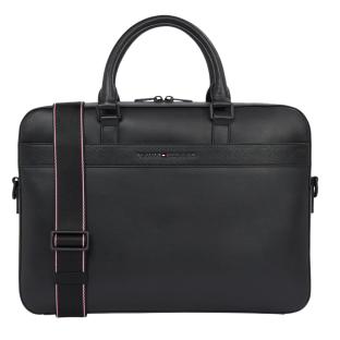 Sacoche pour ordinateur portable Noir Homme Tommy Hilfiger Computer pas cher