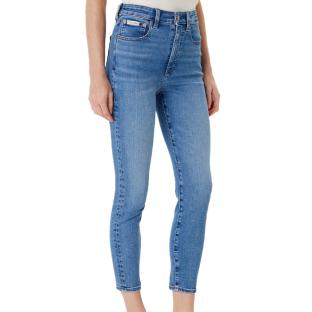 Jean Skinny Bleu Femme Calvin Klein Jeans High Risee vue 0
