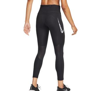 Legging Noir Femme Nike Hbr vue 2